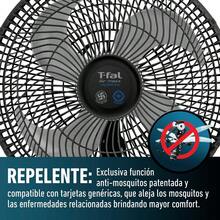 Ventilador de pedestal Air MAXX de 16" y 4 aspas, con sistema repelente anti mosquitos, 70 W y 3 velocidades, VE3171X0.