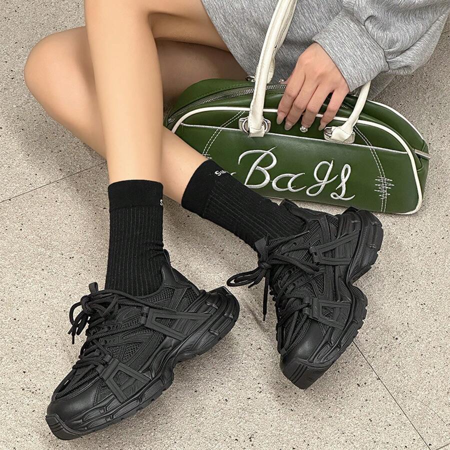 Women Sports Shoes - 藍色 - 查看 1