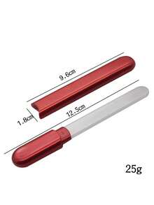 1件装纳米玻璃指甲锉，抛光亮面指甲蚀刻便携式玻璃滚轮，高级指甲护理工具。个人护理和清洁工具，手足护理工具。方便实用。 - 彩色 - 查看 6