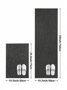 1pc Polyester Material, Simple Ins Style Dual-Color Woven Texture Doormat, Modern Fashion Woven Pattern, Easy To Clean, Wear-Resistant, Dust-Proof, Suitable For Entryway Function Mat Door Mat Kitchen Mat&Rug Home Decor Entryway Decor Bathroom Kitchen Decor Kitchen Rug