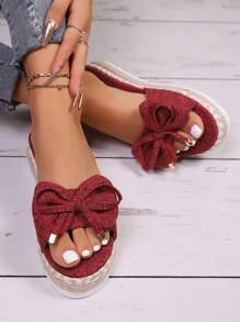 Nuevas sandalias con plataforma gruesa de moda para mujer, cómodas y casuales, zapatillas negras