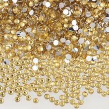 0.2厘米/0.3厘米/0.4厘米/0.5厘米水晶钻、树脂钻石、假宝石，适用于DIY、工艺品、鞋子、衣服装饰 - A10水晶黃 - 查看 6