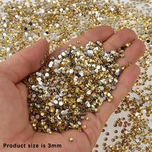 0.2厘米/0.3厘米/0.4厘米/0.5厘米水晶钻、树脂钻石、假宝石，适用于DIY、工艺品、鞋子、衣服装饰 - A10水晶黃 - 查看 3