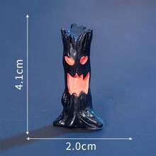 4 Stücke Halloween Dekorationen Geist Teufel Krähe Baum Harz Kunsthandwerk DIY Dekorationen Accessoires Tischdekor