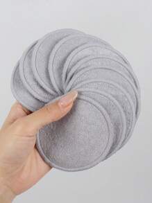 1/3/5/10pcs Reusable Makeup Remover Pads, Gentle On Skin, Quickly Remove Makeup, Suitable For All Skin Types