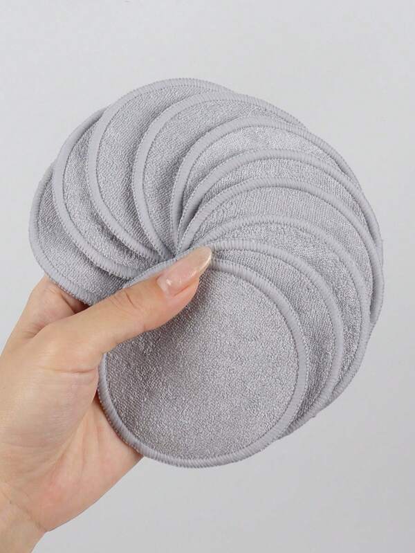1/3/5/10pcs Reusable Makeup Remover Pads, Gentle On Skin, Quickly Remove Makeup, Suitable For All Skin Types