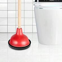 Plunger Tray 7.09 Inch Plunger Mat Round Toilet Plunger Holder Only Plunger Air Drying Mat Catches Drips Plunger Storage Caddy For Bathroom Accessories - as pic - View 6