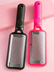 1/2pcs Foot File Kit – Stainless Steel Colossal + Fine Foot Rasp – Salon-Grade Cracked Heel Scrubber Pedicure Tools – Wet & Dry Dead Skin, Corn, Callus Remover For Feet