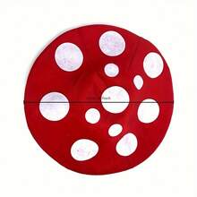 1 szt. Jesienno-zimowy nowy kapelusz w stylu grzyba, zabawna gra na imprezę, prezent noworoczny, dekoracja świąteczna, wystrój domu, dekoracje świąteczne, wystrój pokoju, dekoracje świąteczne, prezenty świąteczne, wystrój świąteczny - Wielokolorowe - Zobacz 4