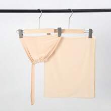 2 件套女士围巾和帽子套装，多功能内搭围巾帽组合，适合头巾、中东长袍、弹性雪纺围巾和帽子休闲套装