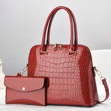 Women Shoulder Bags - 紅色 - 查看 8