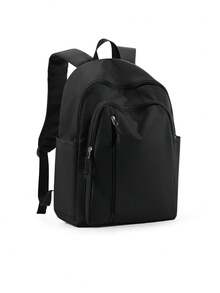 40*20*25 Large Simple Schoolbag Bookbag School Backpack For High School Junior High School Students, Versatile Laptop Bag Fit 14Inch Laptop, Waterproof Travel Backpack For Girl Boy, Casual Weekender Daypack For Commute, Work, Outdoor, Trip And Summer Holiday, Multiple Color Option - Multicolor - View 6