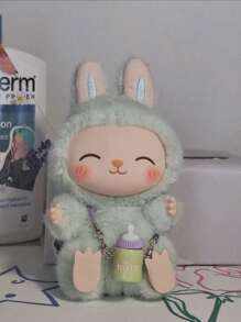 (Excluding Dolls) 1 Labu Labu Mini Bottle, Toy House Mini Model, Water Bottle, Water Bottle, Mini Food Toy, OB11 Scene Accessories, Pendant, Halloween Gift, Christmas Gift (Limited To Bottles, Not Including Others) Pink Color Random