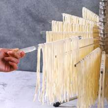 1 件意大利风格手动折叠意大利面干燥架，旋转意大利面挂架，用于自制/新鲜意大利面干燥的有用工具，防止粘连，常用于家庭厨房和手工面条店 - 彩色 - 查看 3
