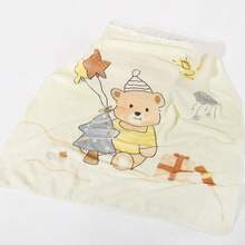 1 pieza Manta envolvente suave y cálida con estampado de animal, regalo perfecto para bebés, niños y niñas - 31,49 pulgadas x 31,49 pulgadas - Ver 4