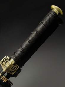 1把武士刀造型雨伞，将军刀造型雨伞，复古雨伞，武士刀造型雨伞，时尚将军刀/武士刀长柄雨伞 - 防水，手动开合，8/16/24根伞骨，武士风格自动长柄雨伞 - 钢架，防紫外线，雨具，遮阳伞，装饰品，婚礼装饰，男士复古设计，可爱小物，母亲节礼物，卧室装饰，花园，厨房装饰，夏季，海滩，旅行必备，房间装饰，软萌可爱，毕业季礼物 - 彩色 - 查看 5