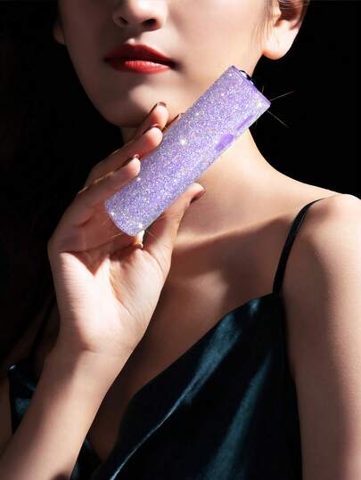 BLBLBL 1pc Luxury Rhinestone Protective Case Designed For IQOS ILUMA I ONE, Covered With Over 8,000 Rhinestones For Dazzling Reflection Effect By Designer Jack Pang, Suitable As Gift For Mom, Girlfriend, Boyfriend, Lover