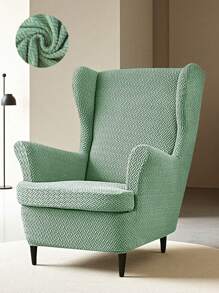 1件提花天鹅绒扶手椅套，防污、防尘、防刮，四季皆宜，多种颜色可选，是家居、卧室、客厅和餐厅的理想之选。 - 薄荷綠 - 查看 1