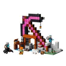 Serie LEGO Minecraft, conjunto de bloques de construcción adecuado para niños, regalo de cumpleaños - Pico clásico 21277 - Ver 4