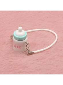 (Excluding Dolls)1pc Labu Mini Bottle Dollhouse Mini Model Bottle Kettle Water Cup Miniature Food Play OB11 Scene Accessories Pendant (Bottle Only, No Others Included)
