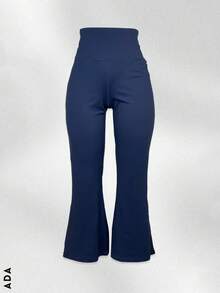 Women Leggings - Navy Blue - View 1