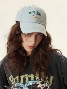 1 pezzo Cappellino da baseball con ricamo di Golden Retriever - Design unisex, perfetto per lo streetwear, lo sport e il tempo libero