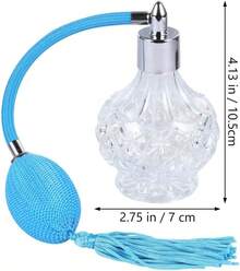 100ml Glass Perfume Bottle Mist Spray Bottle Travel Refillable Sprayer Airbag Perfume Sprayer Fragrance Perfume Bottle