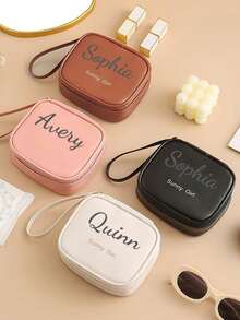 Personalized Custom Mini Minimalist Purse For 2025, Small And Fresh, Portable Protective Cover For Cards, Small Bag For Miscellaneous Items, Lipstick Storage Pouch - Multicolor - View 3