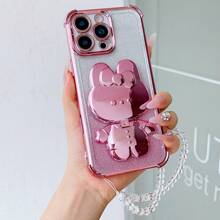 兼容 6/7/8/X/XS/XR/11/12/13/14/15/16/16e、Galaxy S22/23/24/25/S24 FE/S25 EDGE、A04/05/06/A07/A14/A15/A16/A17/A24/A25/A34、Redmi Note 9/10/11/12/13、Redmi 9/10/12/13C 14C、OPPO、MOTO、荣耀 X、HW、Realme C53 C55 C61 C63 C75。四角闪粉手机壳，带旋转支架、水晶腕带和内置渐变闪粉卡纸。可拆卸二合一外壳，防水、防震、防摔、防刮擦。 - 粉色 - 查看 2