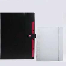 可拆卸 A4/A5 活页夹封面、学生活页笔记本、办公用品、返校用品、学校用品 - 綁帶款活頁夾 - 查看 29