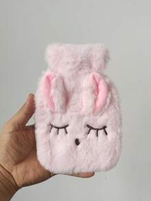 1 calentador de agua caliente de peluche extraíble, con forma de conejo de peluche, recargable. - Multicolor - Ver 3