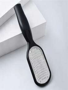 1pc Low Allergy Metal Foot File & Scraper - Ideal For Smoothing And Cleaning Dry Skin, Great For Removing Thick Skin, An Essential Foot Care Tool | Low Allergy Foot Care | Durable Foot Care Instrument