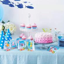 8pcs Ocean Themed Spiral Notebooks - Colorful Marine Animal Design Mini Memo Pads For Birthday Party, Ocean Events