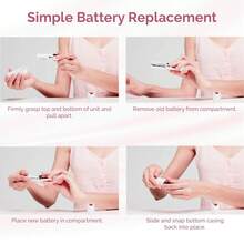 Flawless Women's Painless Hair Remover, Parisian Blue, 1 Count,8281261 - Blue - View 9