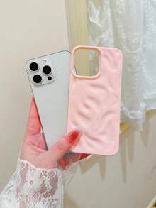 Glossy Phone Case Protective Cover, Compatible With IPhone 13/12/11/14PROMAX/15PROMAX/15PRO/15 - Pink - View 4