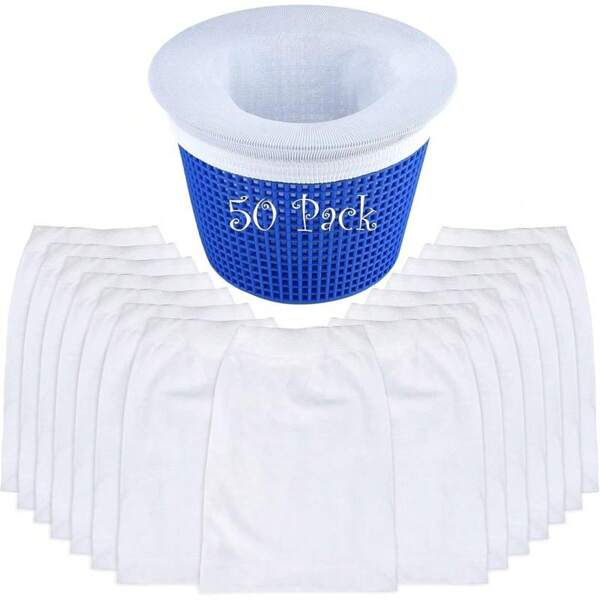 Pool Skimmer Socks, Pool Skimmers Socks Skimmer Basket Clean Debris And Leaves In-Ground And Above Ground Pools[CZ]