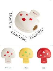 Nuevo soporte para cepillo de dientes con forma de hongo, estuche de viaje para cepillo de dientes, protector a prueba de polvo para la cabeza del cepillo de dientes, tapa protectora con clip, caja de almacenamiento para el hogar y exteriores, temporada de regreso a clases