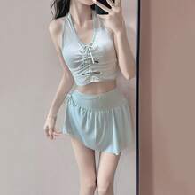 Swim Gear Sets - Mint Green (three-piece Set) - View 4