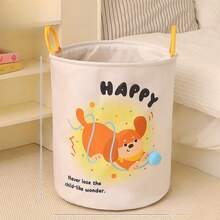 Children's Laundry Basket, Adorable Animal-Shaped Foldable Dirty Clothes Hamper, Nursery Storage Basket, Toy Box Organizer For Boys And Girls, Bedroom/Bathroom Gift Basket - Dirty Clothes Basket - View 12