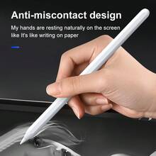 第二代 iPad Pencil 配备磁性无线充电功能，Apple Pencil 配备磁性充电线，Apple Pencil 兼容（2018-2022）iPad 10/9/8/7/6、iPad Air、iPad Mini 6/5、iPad Pro 11 12.9 英寸，90mAh - 白色 - 查看 7