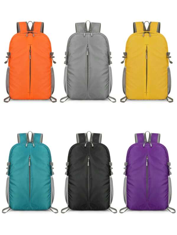 حقيبة ظهر قابلة للطي خفيفة الوزن، سعة كبيرة لأنشطة التخييم والخارج، مناسبة للأولاد والبنات، تصلح للمدرسة والجامعة، وتستخدم على مدار السنة