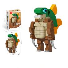 Tungtungtung Sahur, Bombardiro Crocodile, Tralalero Tralala, Lilililalila, Brr Brr Patapim, Shimpanzinni Bananini, Bombombini Guzini, AI Generated Animals, Abstract Animals, Wooden Building Block Figurines, Animal Wooden Blocks, Birthday Gift, Collectible Decor - Multicolor - View 35