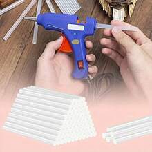 50/100pcs EVA Mini Glue Sticks, Suitable For Arts, Crafts, DIY Projects, Transparent, Compatible With Most Hot Melt Glue Guns, Adhesive - Transparent - View 4