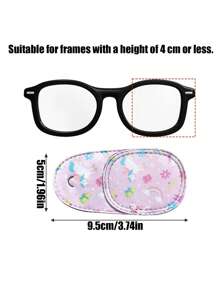 8 Pieces Of Summer Children's Boy And Girl Eye Patches For Amblyopia, Single-Eye Dedicated Full-Cover Eye Patches, Light-Blocking Single-Eye Cover