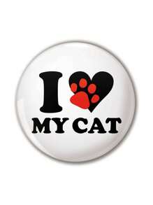 有趣的图案徽章胸针，女士别针徽章，衣服配饰，背包挂饰，送给朋友、家人、老师、同学的有趣礼物 - 彩色 - 查看 4