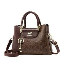 Women Shoulder Bags - ZKWK-奶茶 - 查看 7