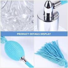 100ml Glass Perfume Bottle Mist Spray Bottle Travel Refillable Sprayer Airbag Perfume Sprayer Fragrance Perfume Bottle
