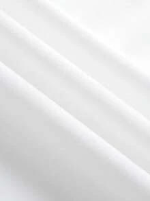 2025 New White Chiffon Short Sleeve Blouse, Workwear Acetate Satin Collar Professional Office Tops, Summer Fashion