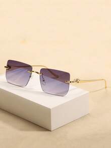 Augonstern 1副超大镜框时尚眼镜，欧美街头风格，适合度假和旅行 - 彩色 - 查看 16