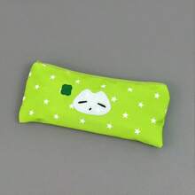 1 个星形笔袋，绿色，简约可爱，办公桌文具收纳袋（无悬挂配件） - 綠色 - 查看 2